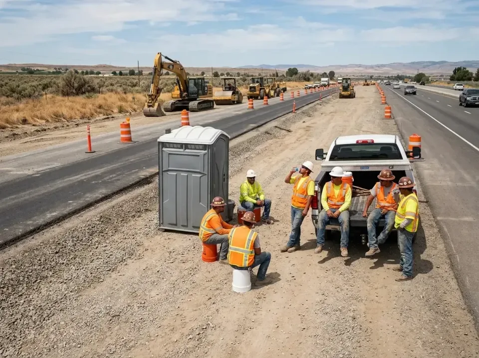 highway-road-construction-crew-007 — frequently asked questions, Porta Potty and Restroom Rentals in Gloverville, SC
